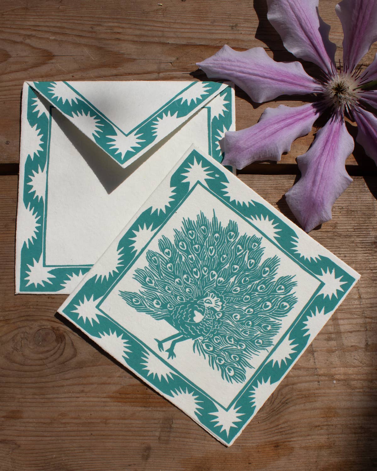 Hand Printed Greetings Cards