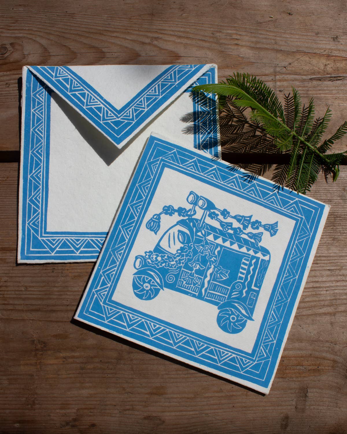 Hand Printed Greetings Cards