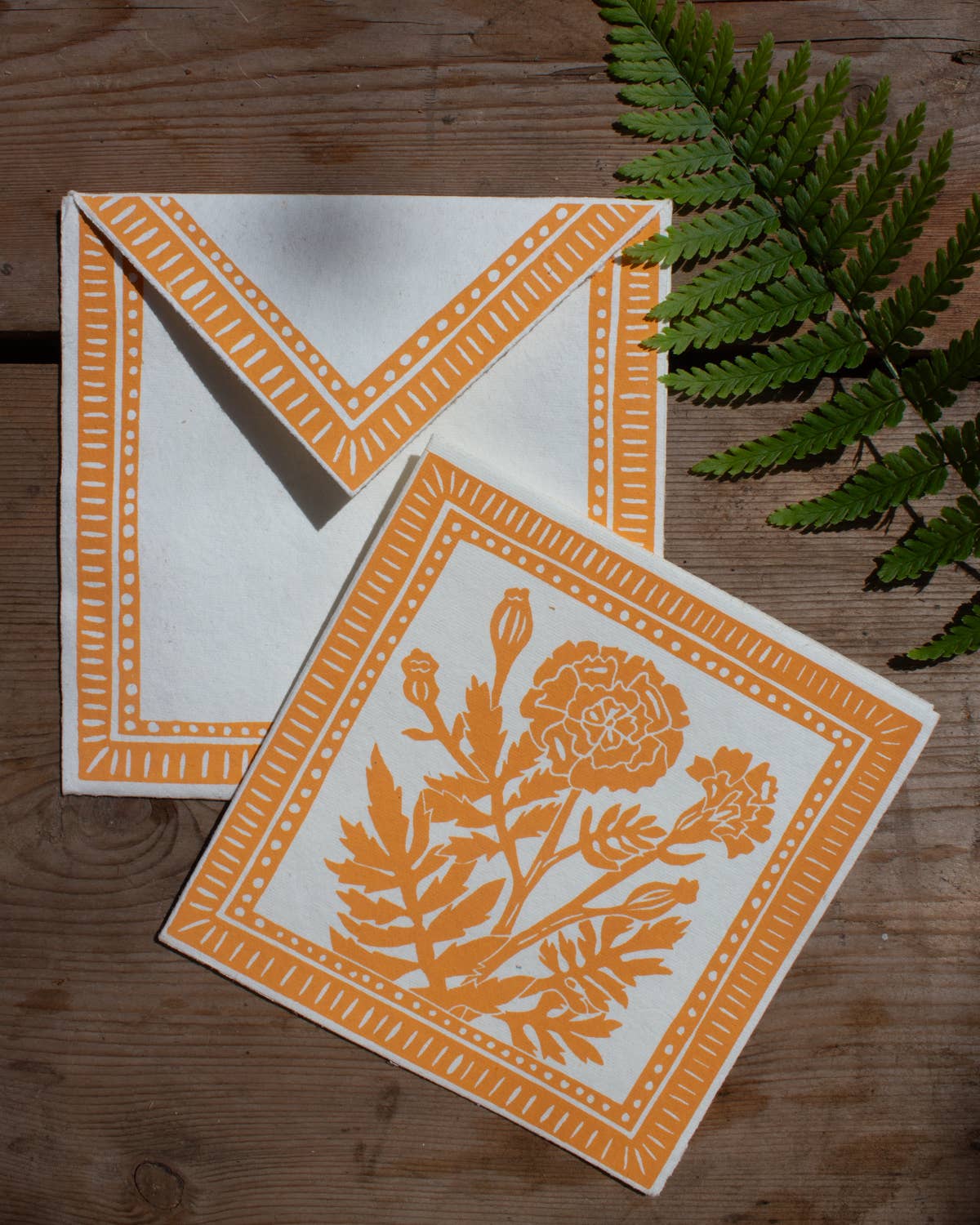 Hand Printed Greetings Cards