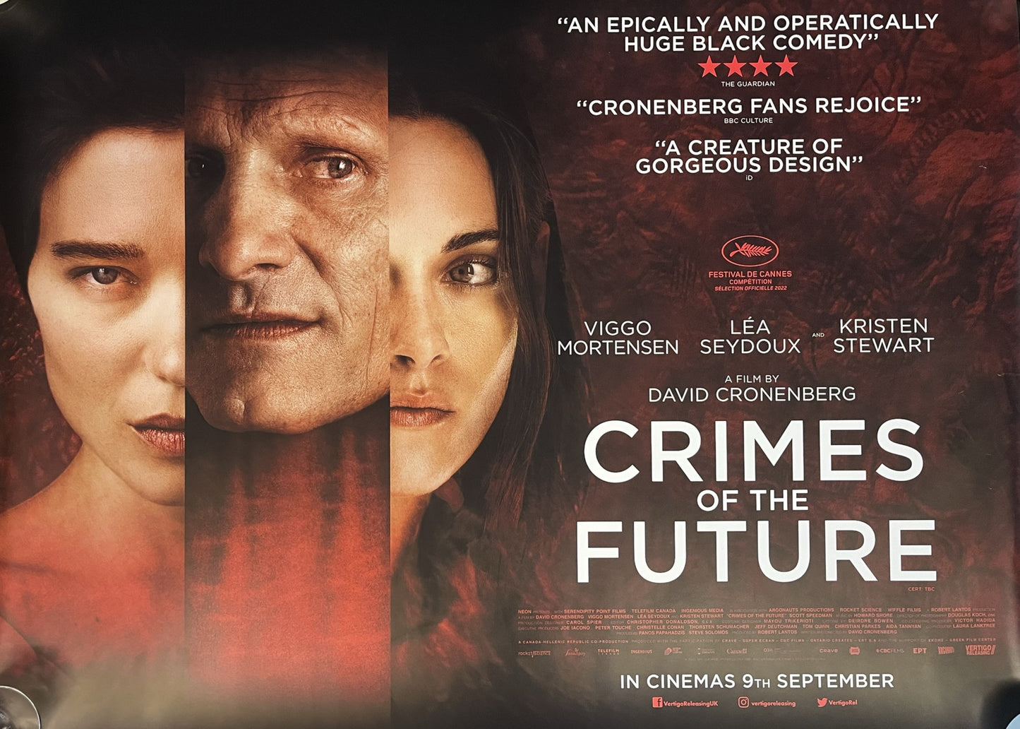 'Crimes of the Future' Poster