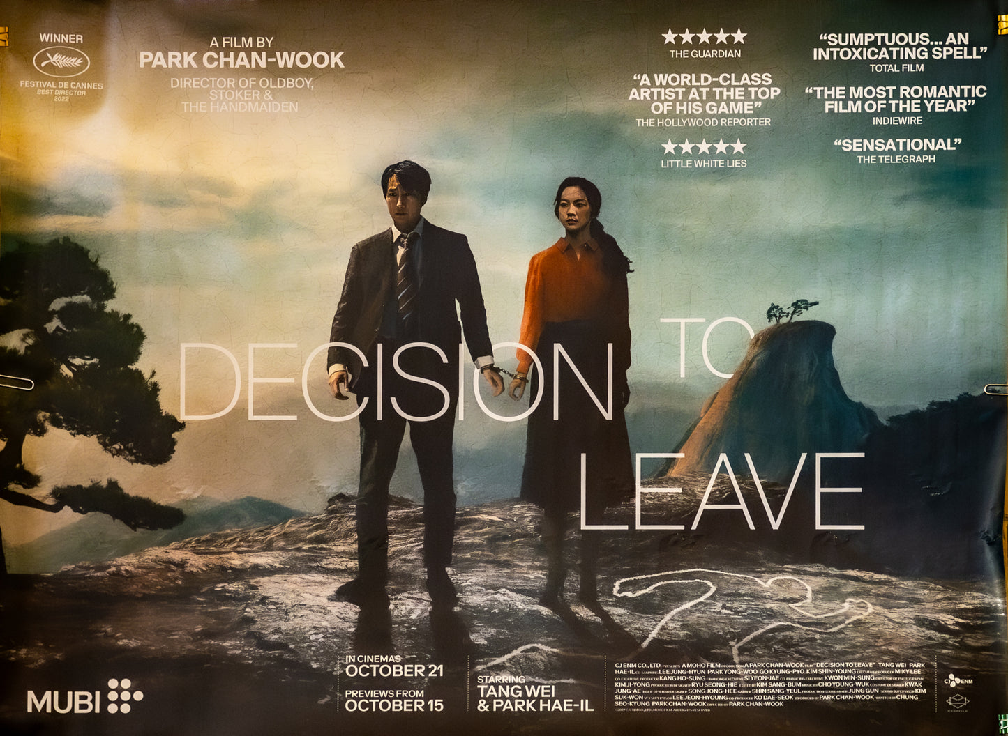 'Decision to Leave' Poster