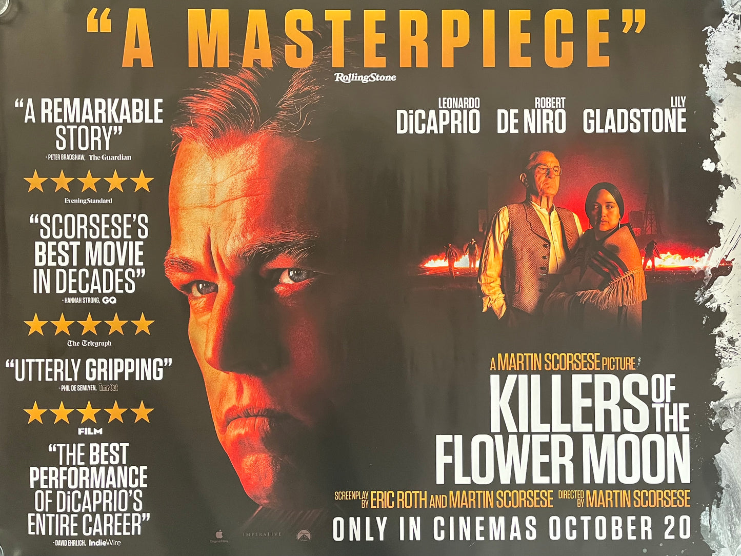 'Killers of the Flower Moon' Poster