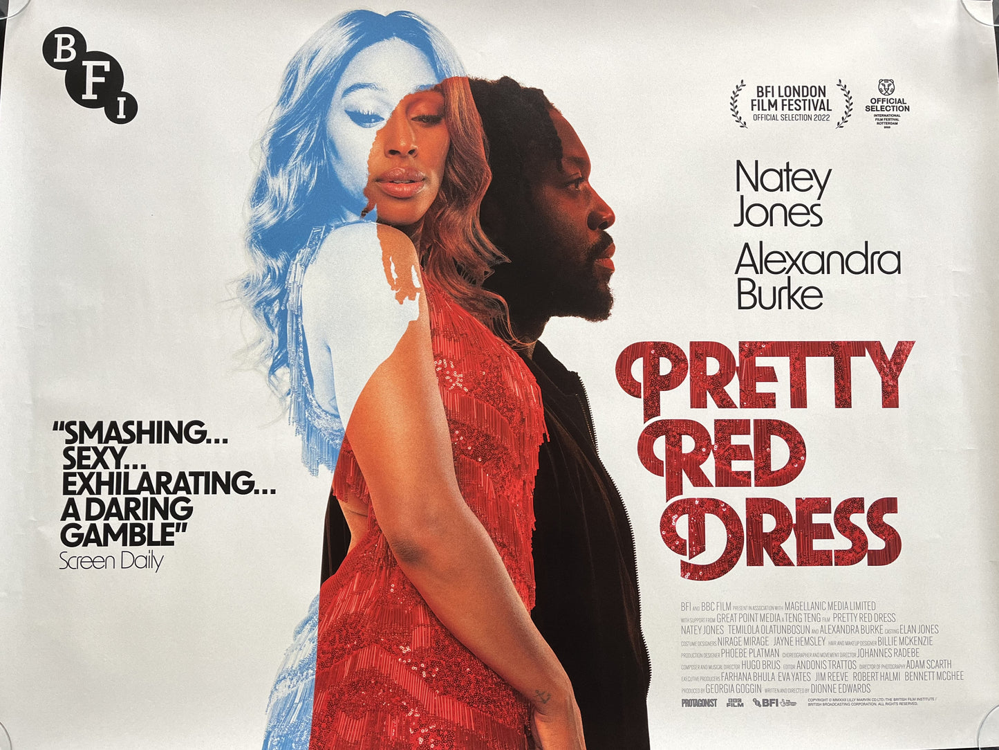 'Pretty Red Dress' Poster