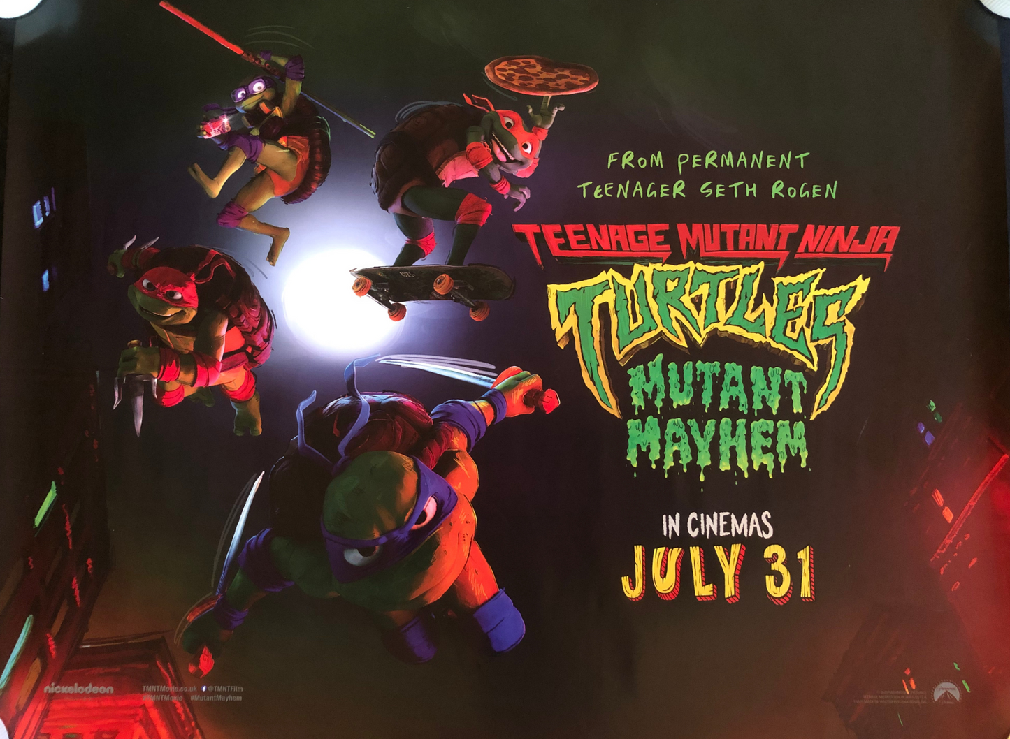'Teenage Mutant Ninja Turtles: Mutant Mayhem' Poster