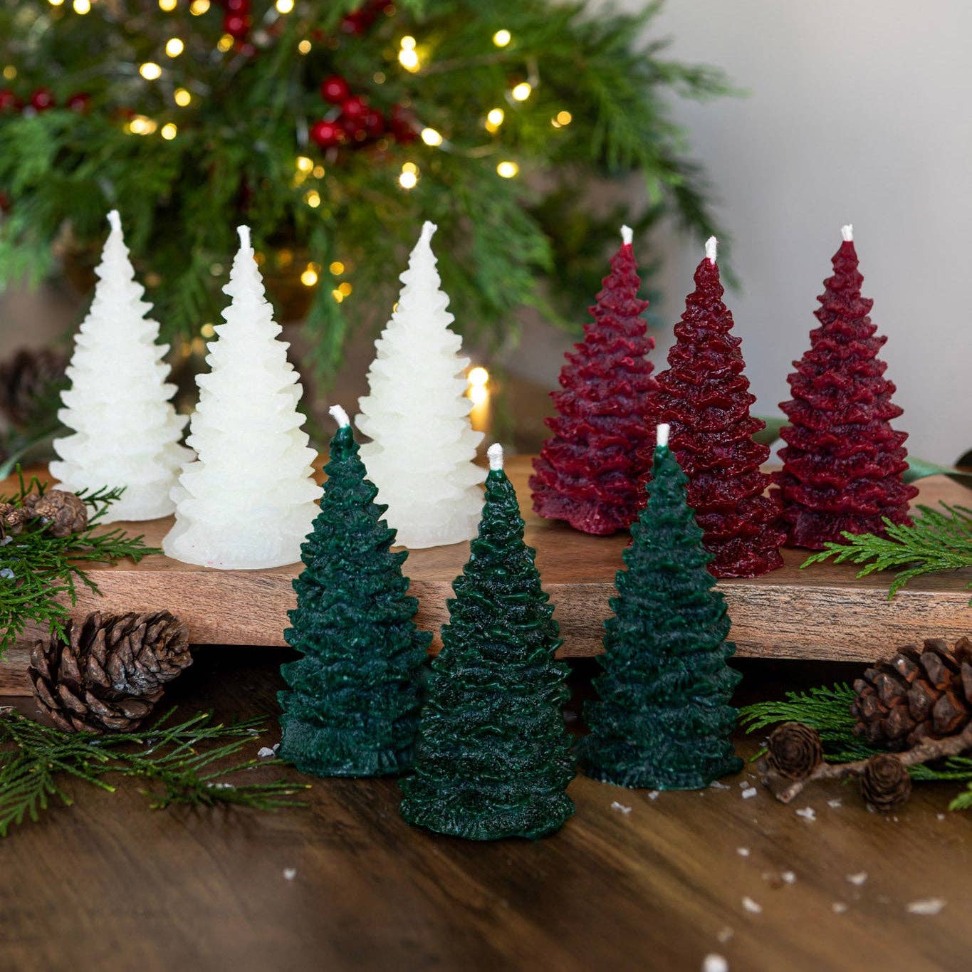 Christmas Tree Forest Christmas Tree Candle