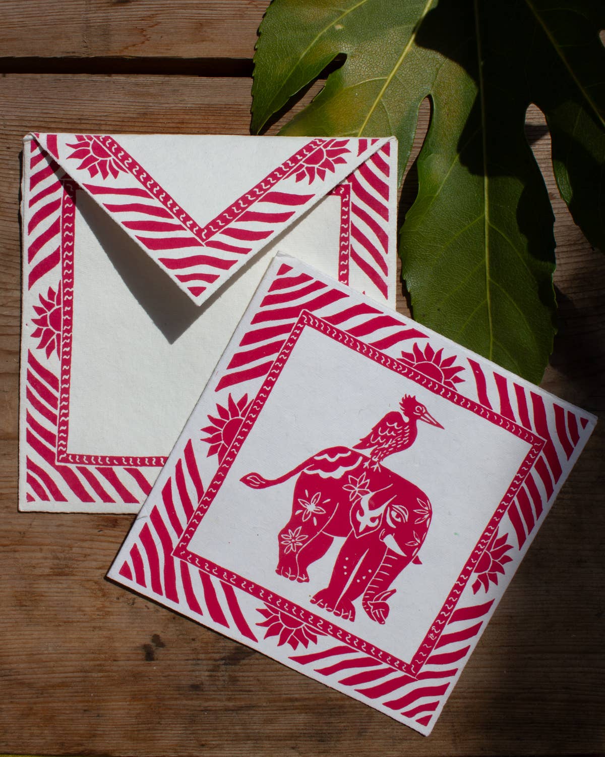 Hand Printed Greetings Cards