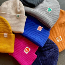 Yes Bab Chunky Rib Cobalt Blue Beanie