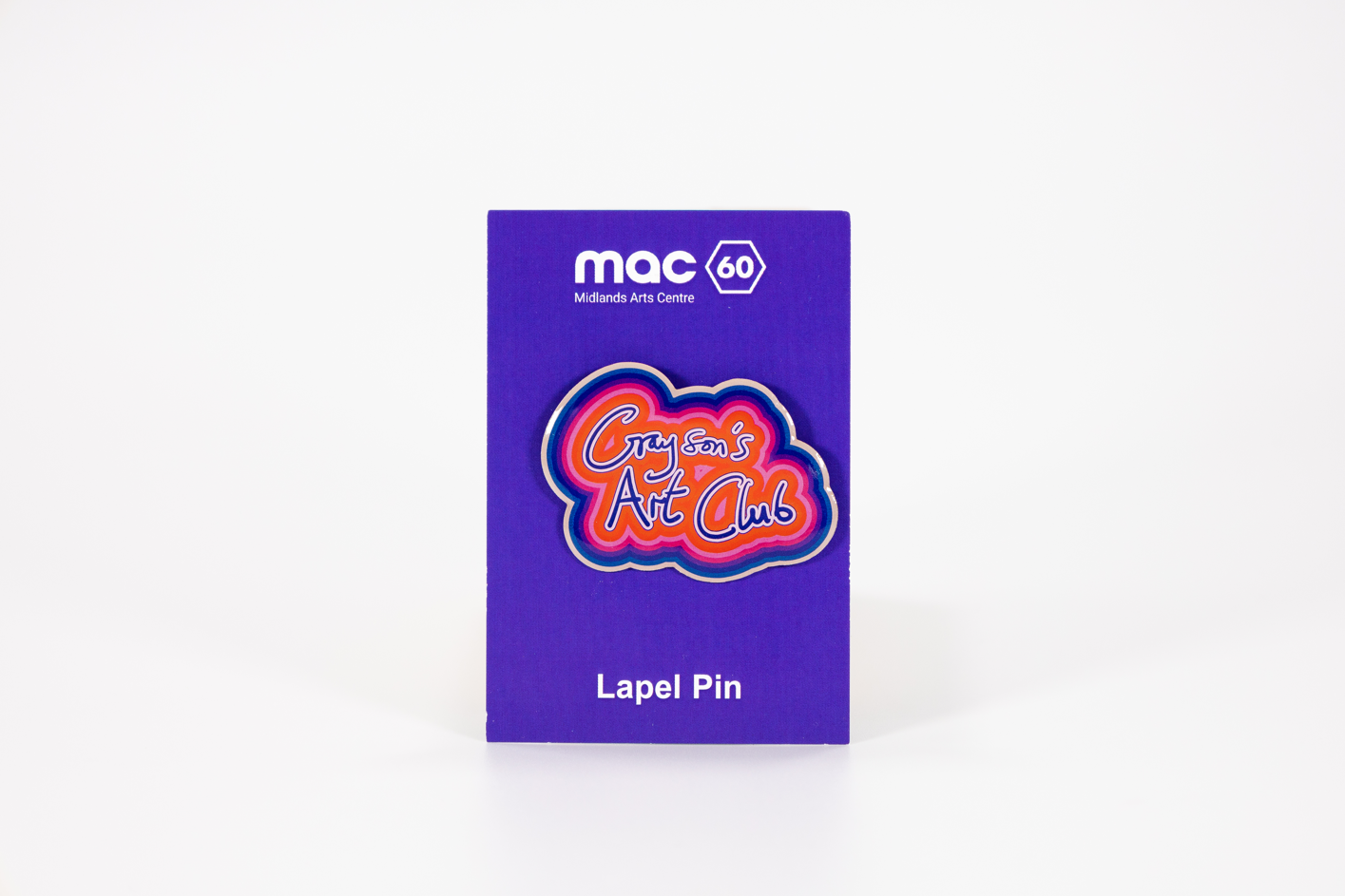 Grayson’s Art Club Exhibition Lapel Pin Badge