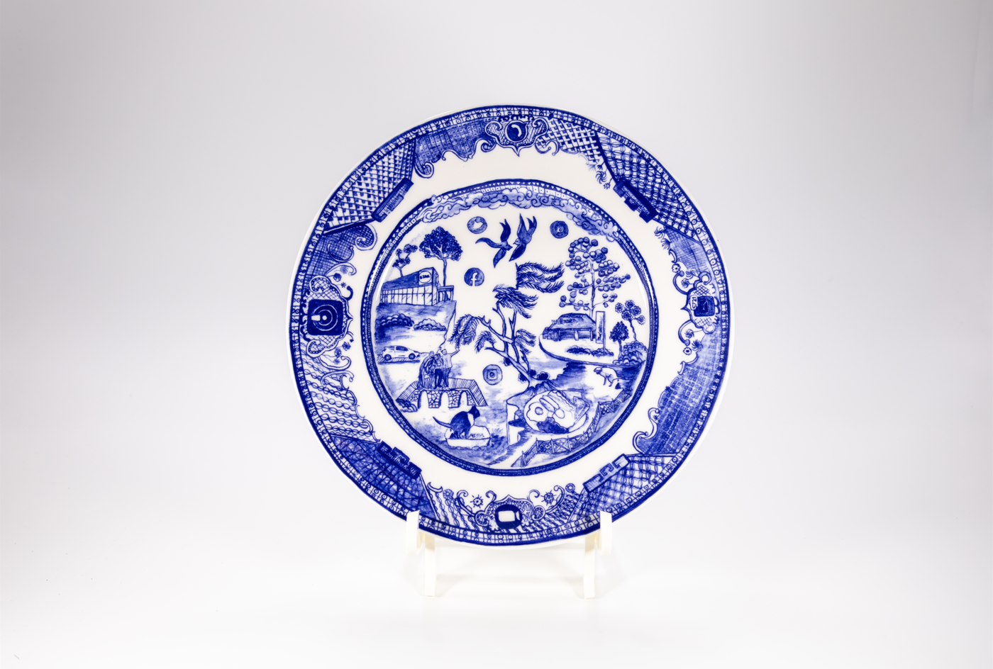 Normal Life Plate by Philippa Perry