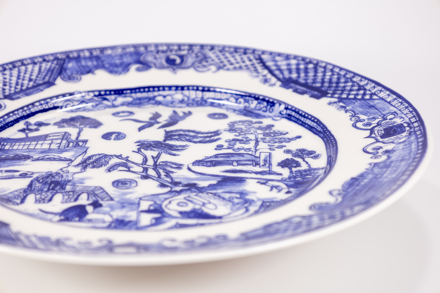 Normal Life Plate by Philippa Perry