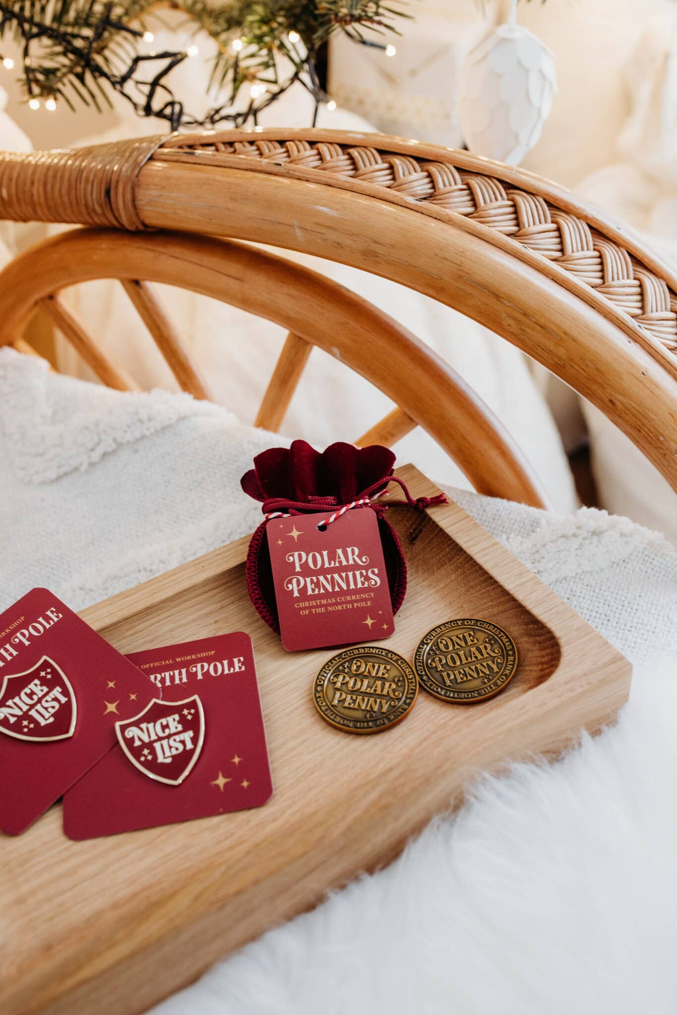 North Pole Polar Pennies Good Behaviour Coins Christmas Coin