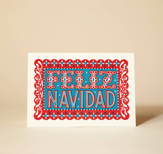 Feliz Navidad Christmas Card
