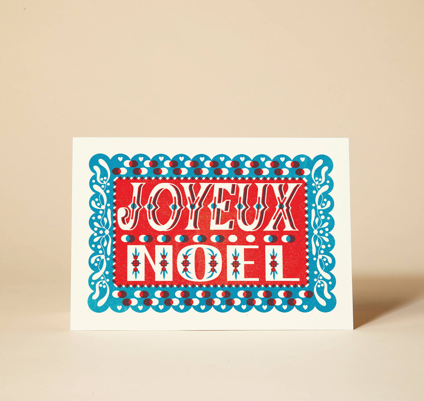 Joyeux Noel Christmas Card