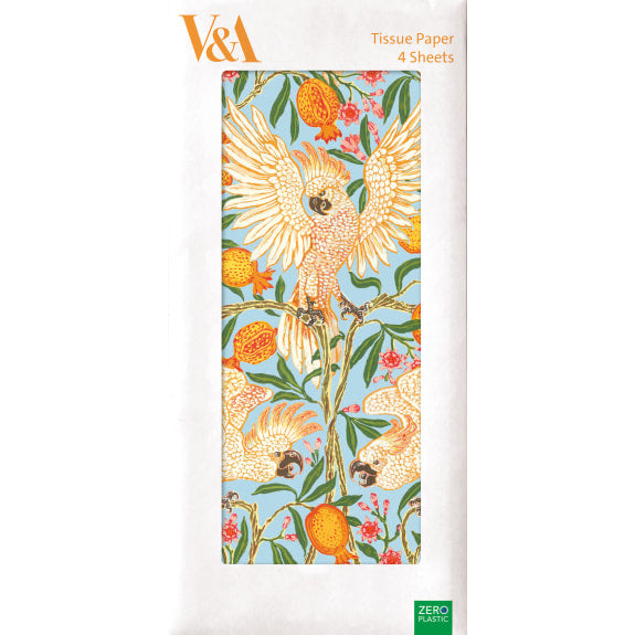 Cockatoo and Pomegranate Tissue Paper