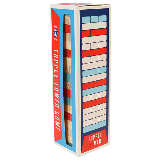 Mini wooden topple tower - Wild Bear