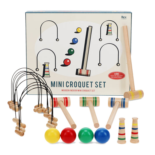 Mini croquet set