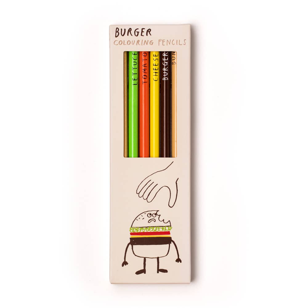Burger | Pencil Set | Sharp & Blunt