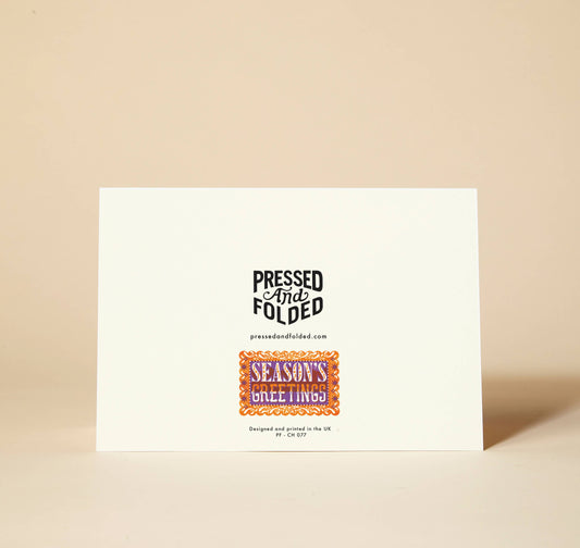 Season's Greetings Christmas Card