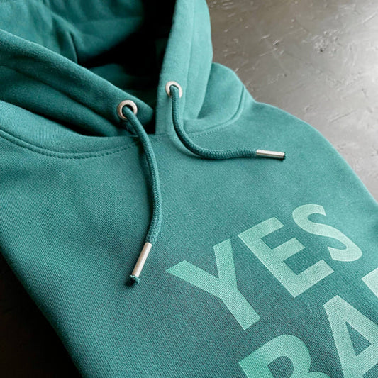 Yes Bab Hoodie Adult Teal