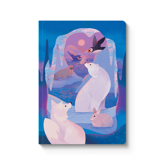 Animals of the Arctic Paperback Notebook (A5)