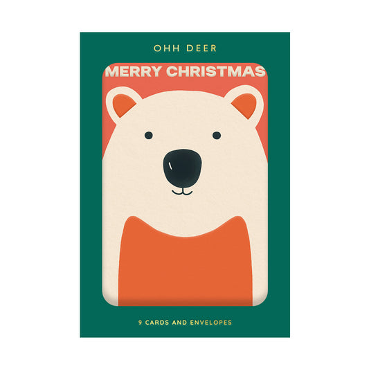 Christmas Characters x 3 Designs Packs of 9 Cards (11580)