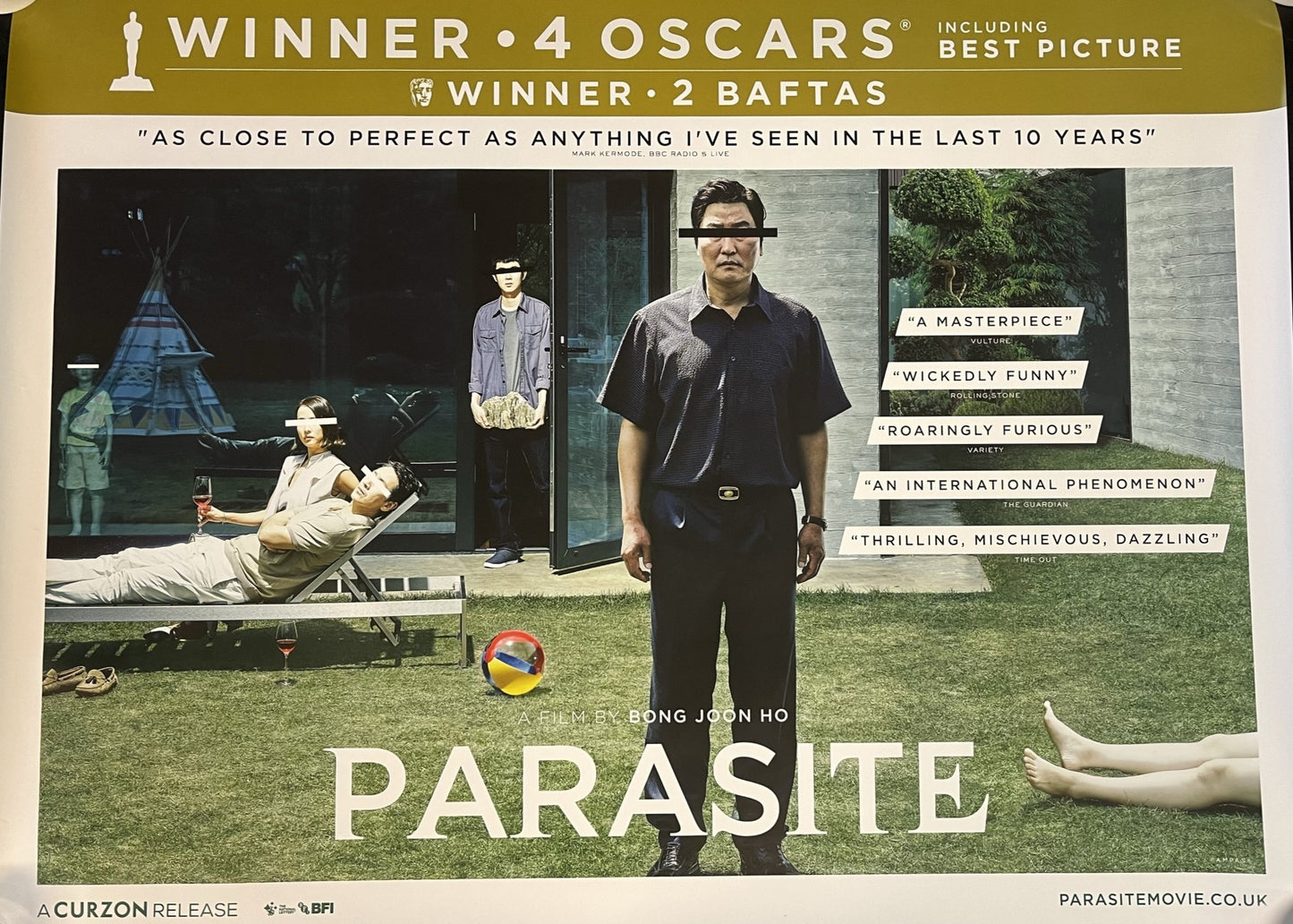 'Parasite' Oscars Poster