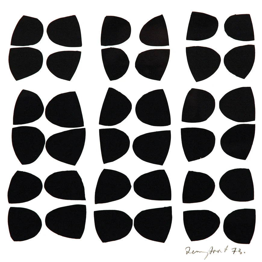 Sir Terry Frost - Variations (Black on White)