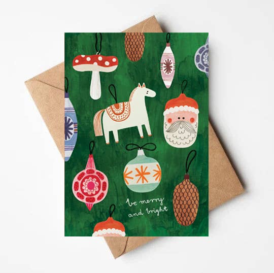 ORNAMENTS card