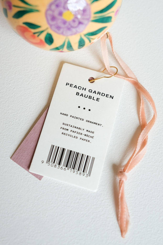 Peach Garden Bauble