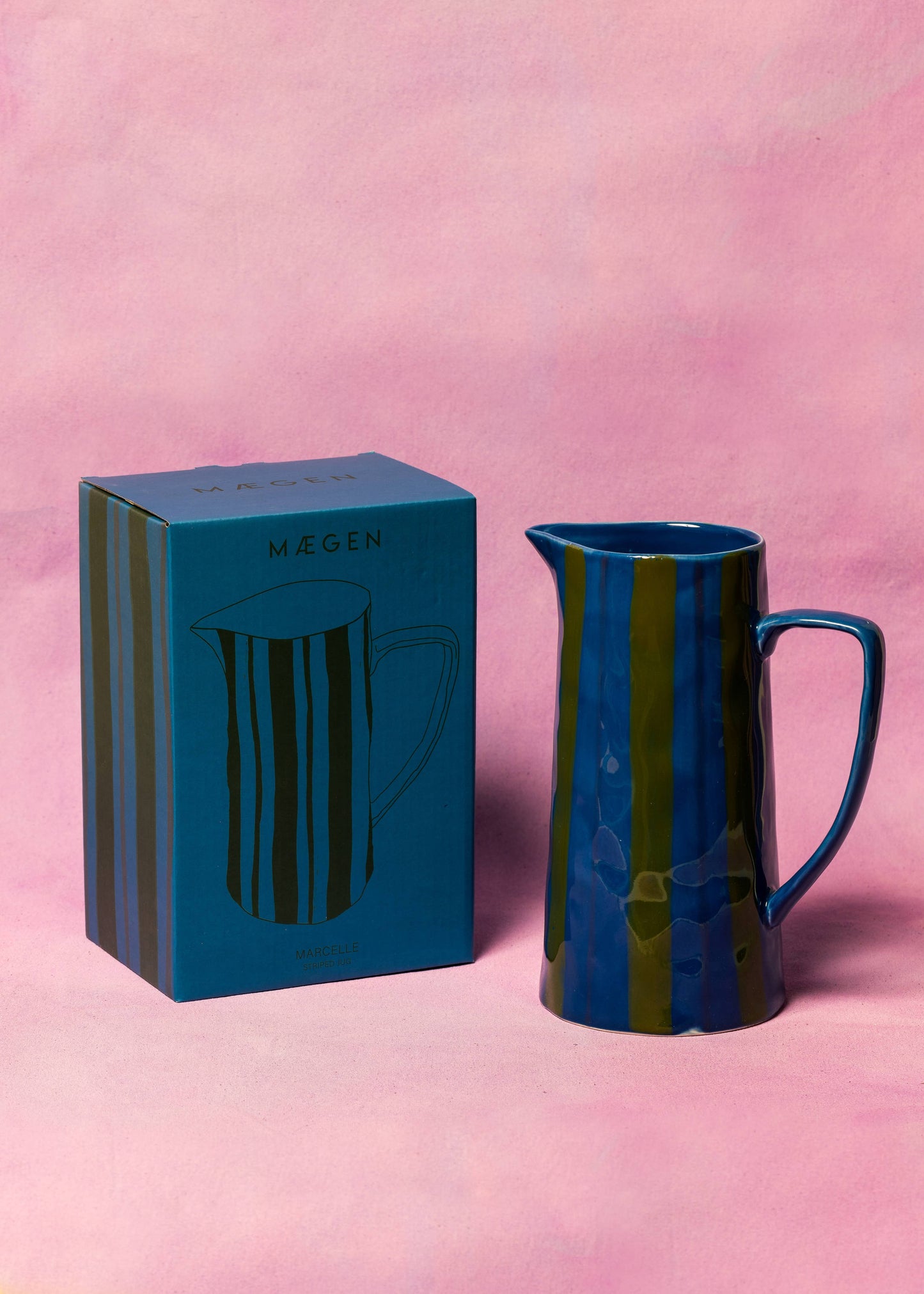 Blue/Green Jug
