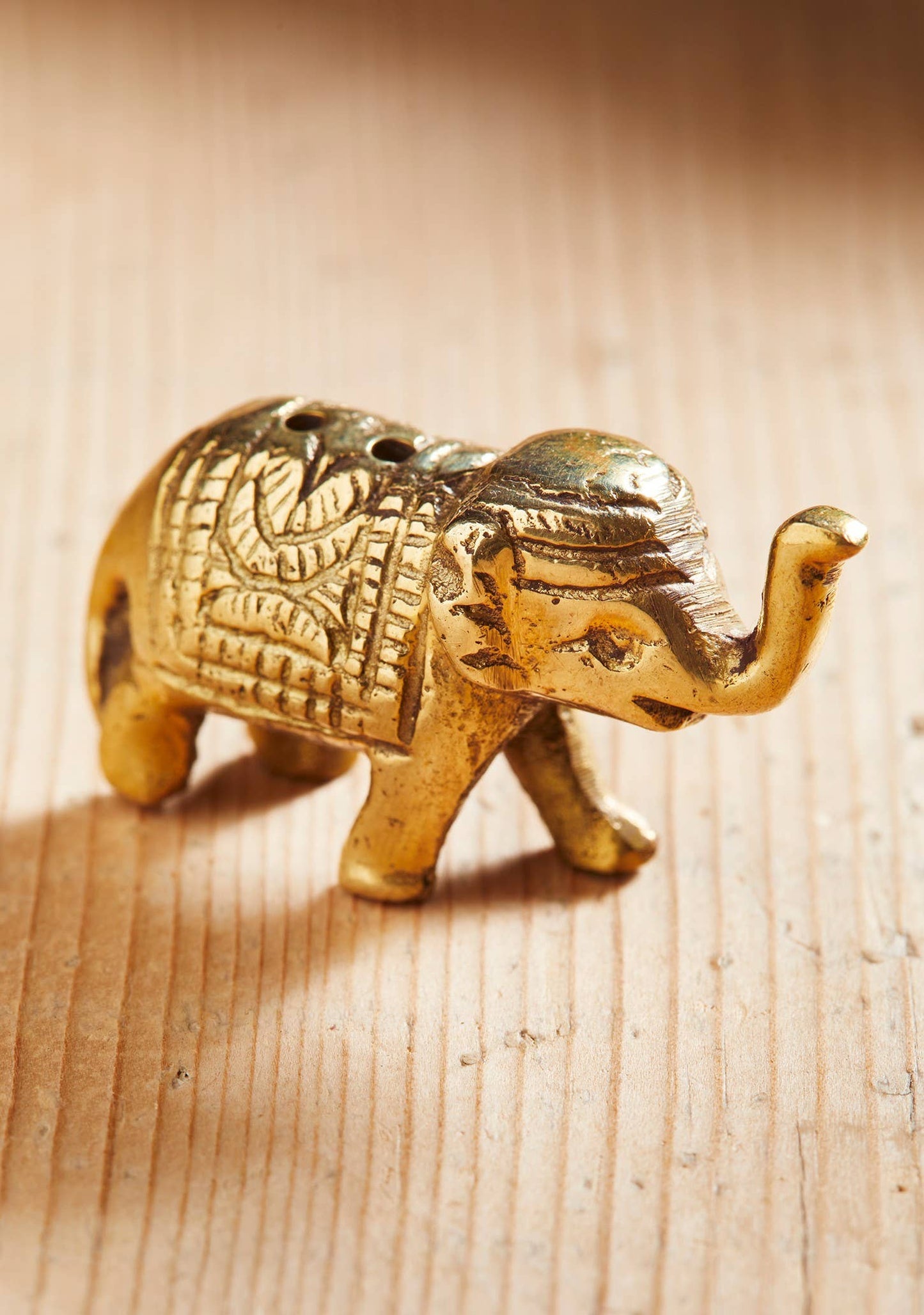 Brass Elephant Incense Holder