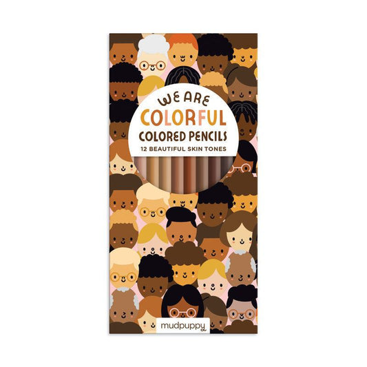 We are Colorful Skin Tone Crayons (Pack of 12)