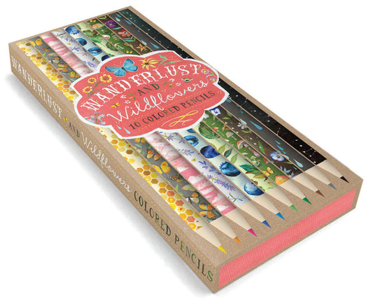 Wanderlust & Wildflower Coloured Pencils