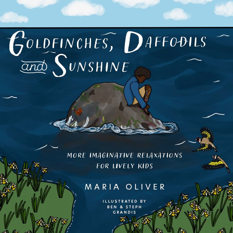 Goldfinches, Daffodils and Sunshine