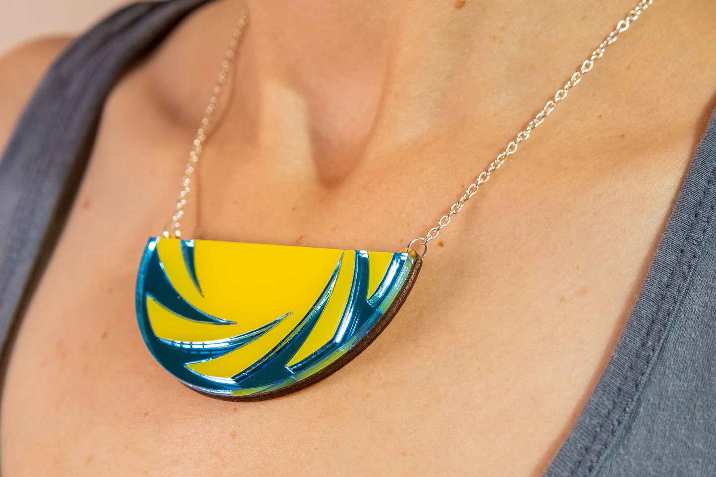 MAC at 60 Sun Necklace  - Various Colours
