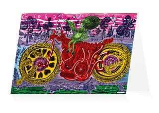 Selfie with Political Causes - Grayson Perry CBE RA