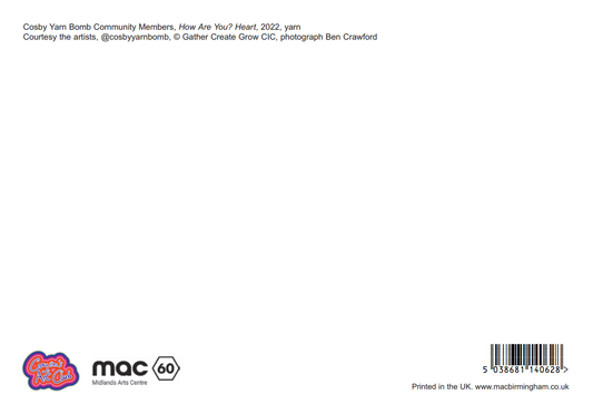 How are You? (Heart) Grayson’s Art Club Postcard