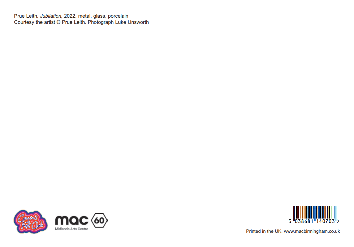 Prue Leith – Jubilation - Grayson’s Art Club Postcard