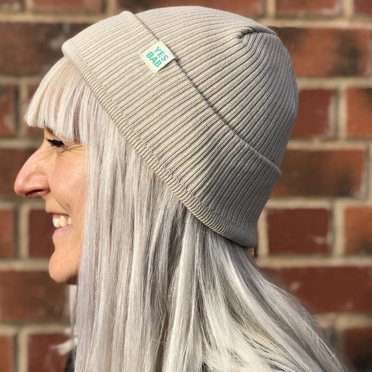 Yes Bab Narrow Rib Paperback Beanie